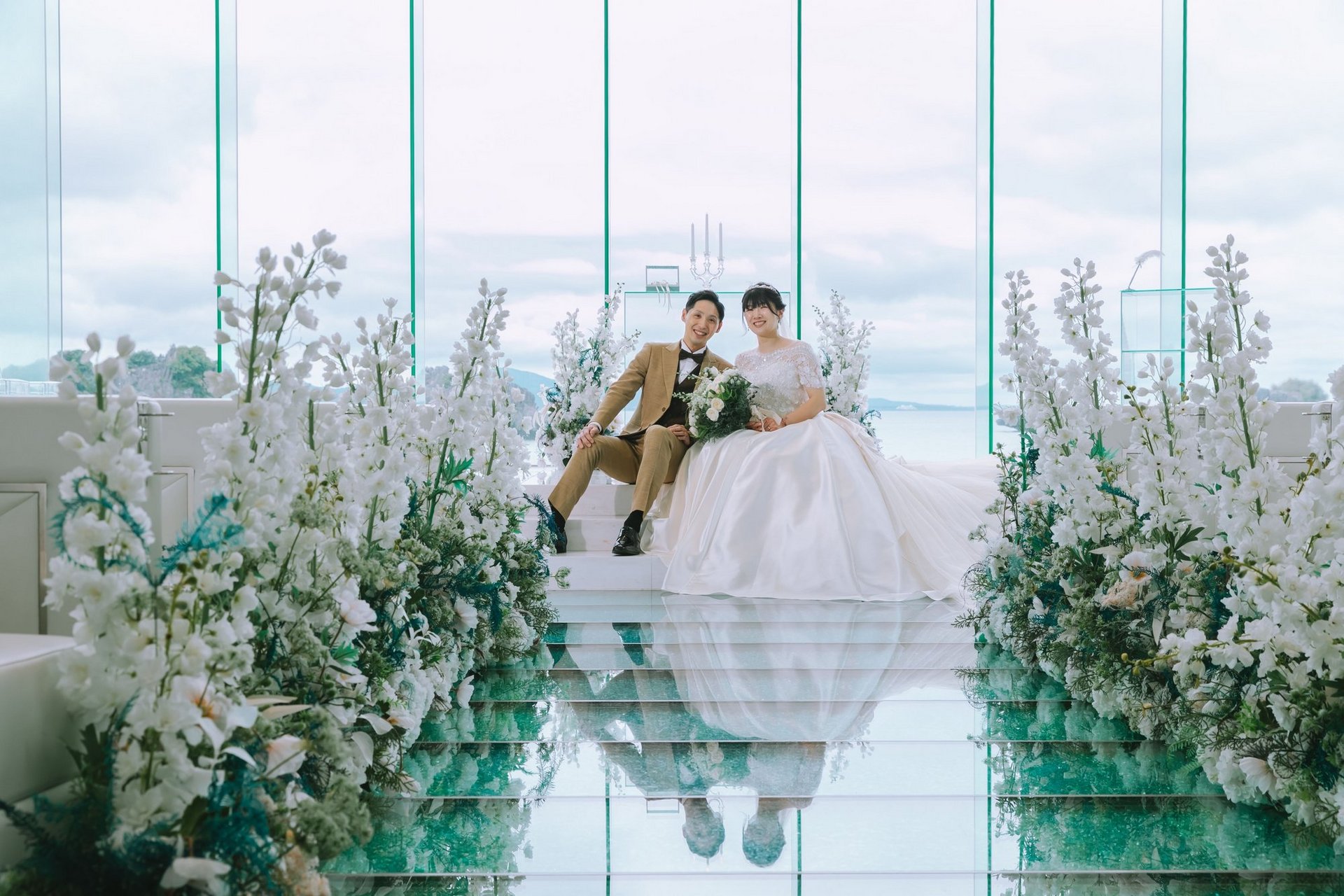 TOMOAKI様 ♥ MIKI様 | Wedding Report | クチュールナオコ ウエディング